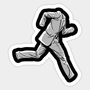 Run Suit Run Sticker